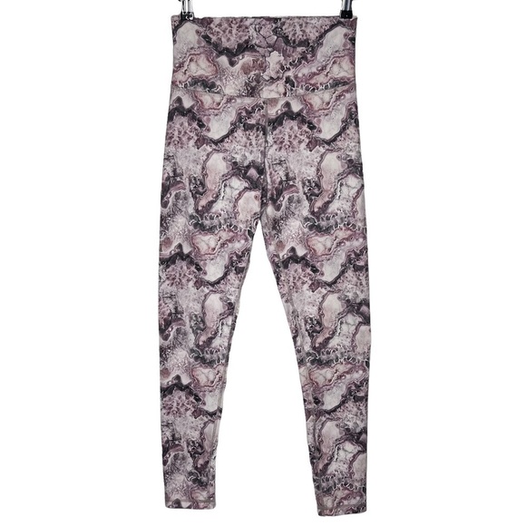 Define Your Inspiration Python Watercolor Print High Rise Yoga Leggings Size M - Picture 9 of 10